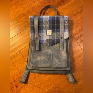 THE CARLOWAY LAPTOP BACKPACK WITH HARRIS TWEED